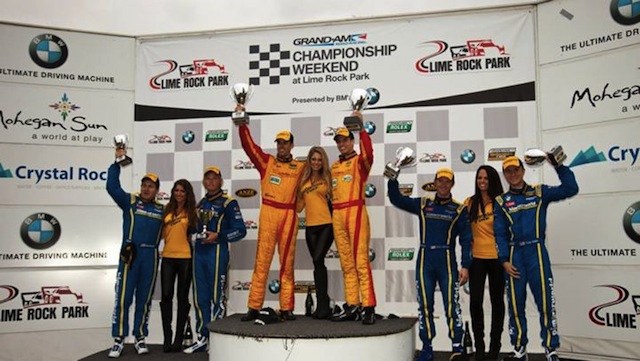 Electron Speed-supported teams fill the podium at Lime Rock Grand Am Continental Tire Series